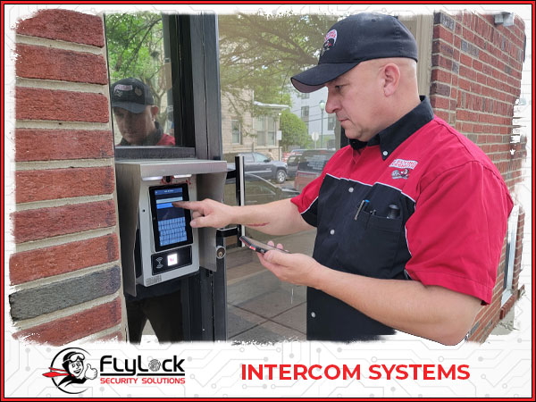 FlyLock Security Technician Programs a ButterflyMX Intercom System