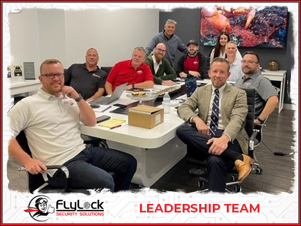 Group Photo of FlyLock Security Solutions Leadership Team